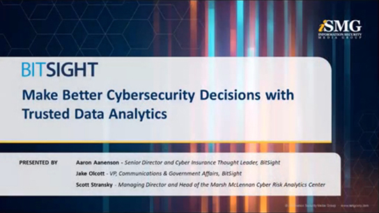 Make Better Cybersecurity Decisions with Trusted Data Analytics